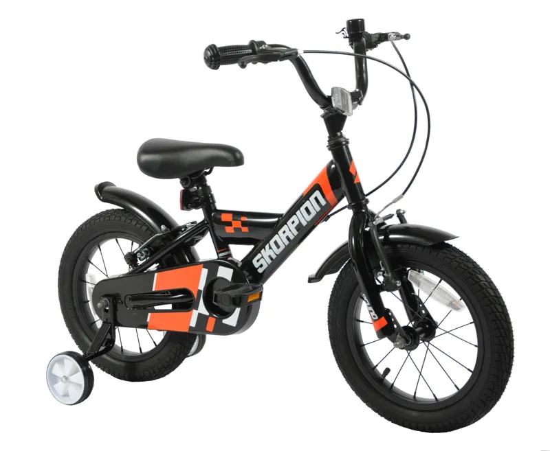Skorpion Bruno 14 Inch Wheel Kids Bike Black-2